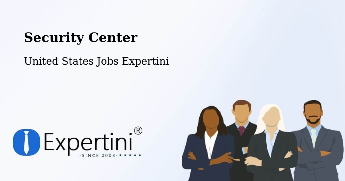 Security Center - United States Jobs Expertini